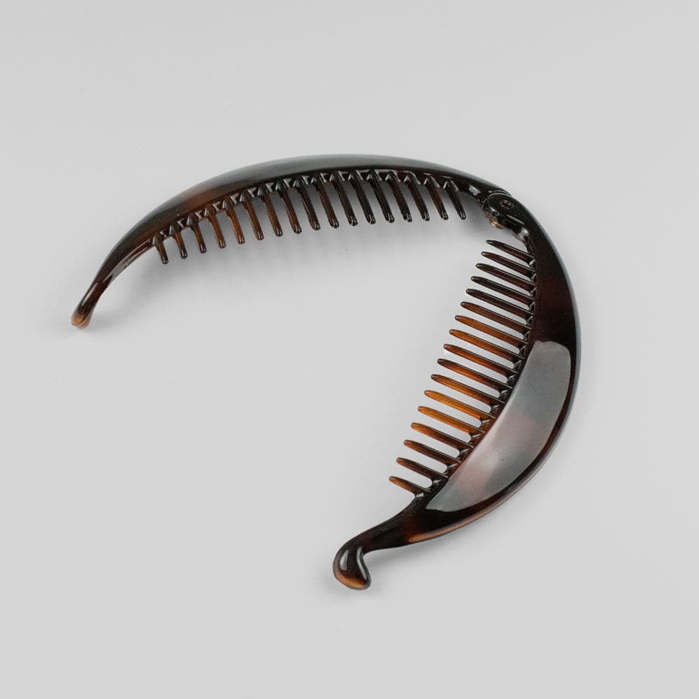 Medium Banana Hair Clip French Hair Accessories at Tegen Accessories |Tortoiseshell