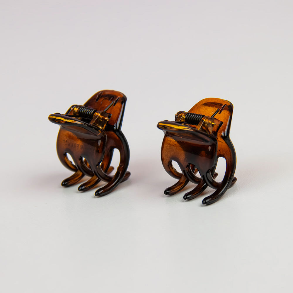 2x Mini Hair Claw Clips