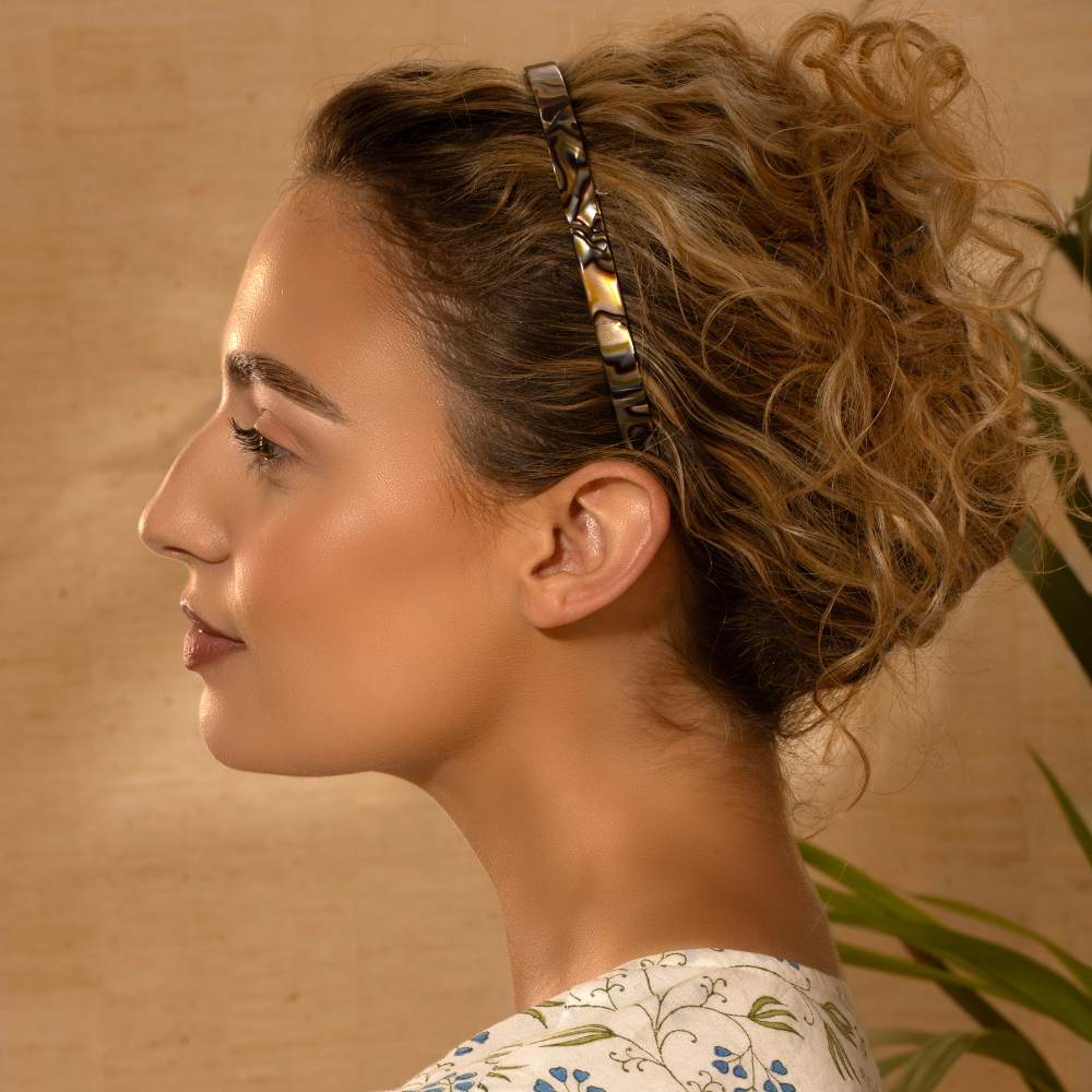 Narrow Headband Handmade French Hair Accessories at Tegen Accessories