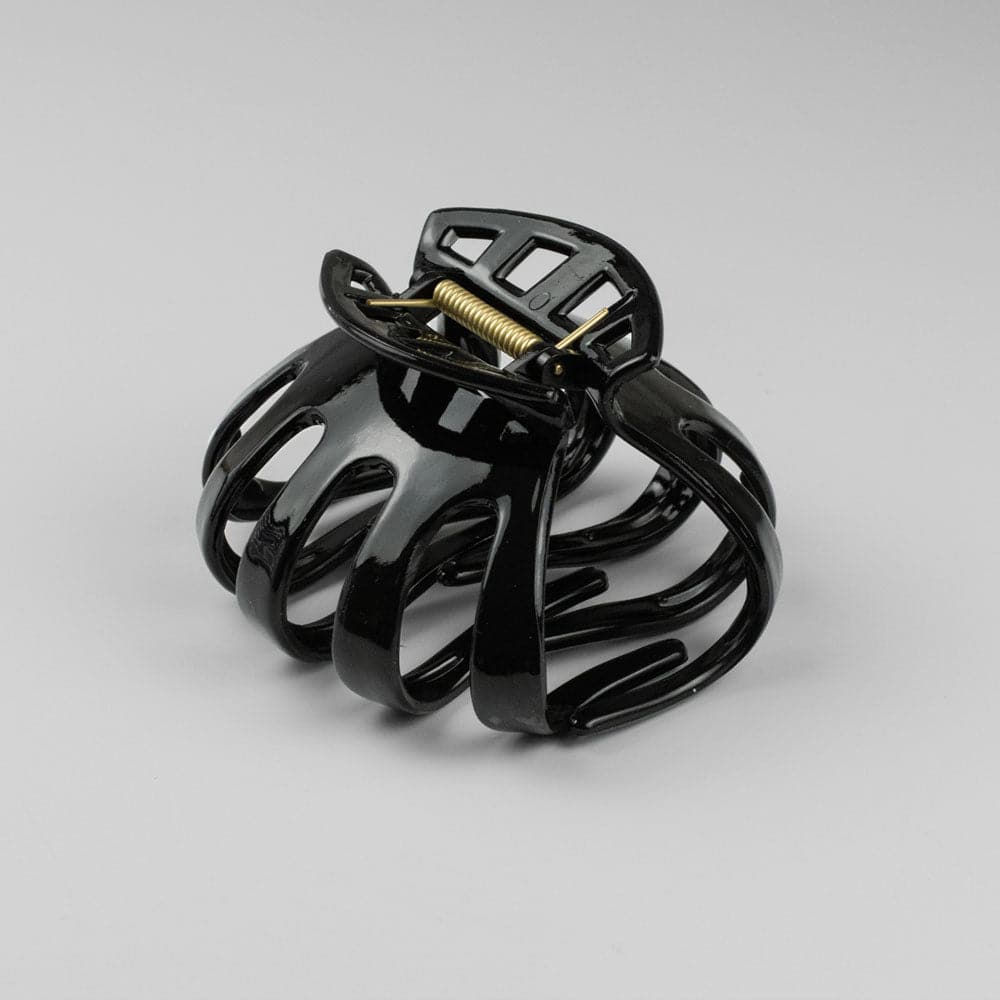 Octopus Thick Hair Claw Clip in Black French Hair Accessories at Tegen Accessories