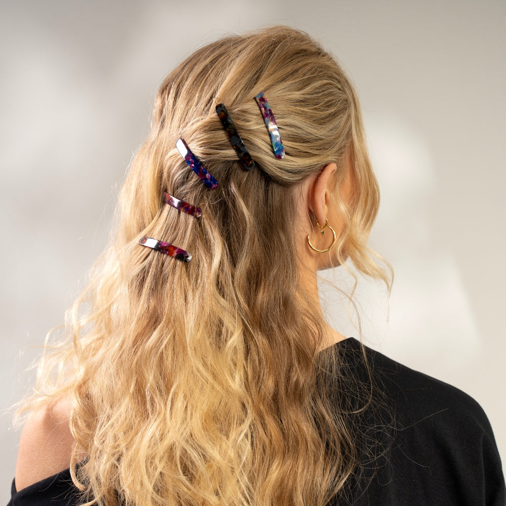 Limited Edition Pick & Mix Narrow Hair Clips at Tegen Accessories