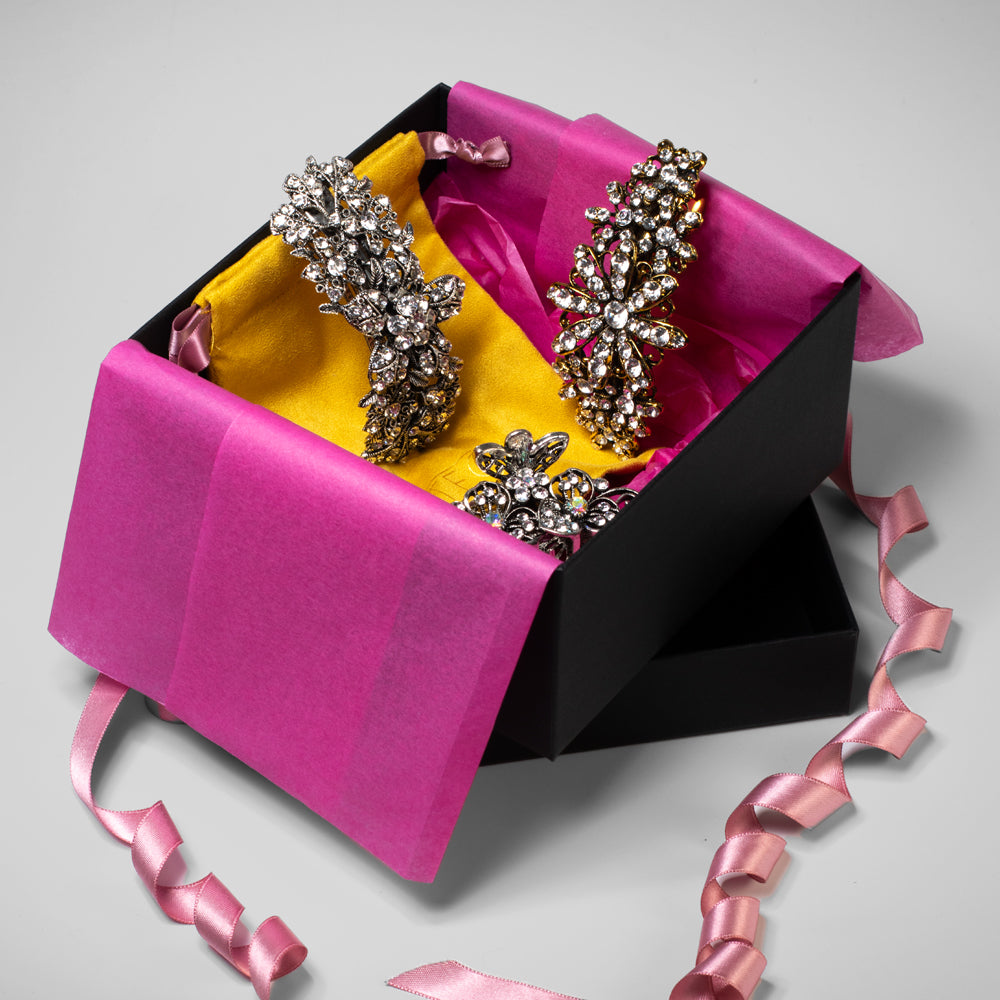 Rosie Fox Crystal Gift Set in Gift Wrap at Tegen Accessories