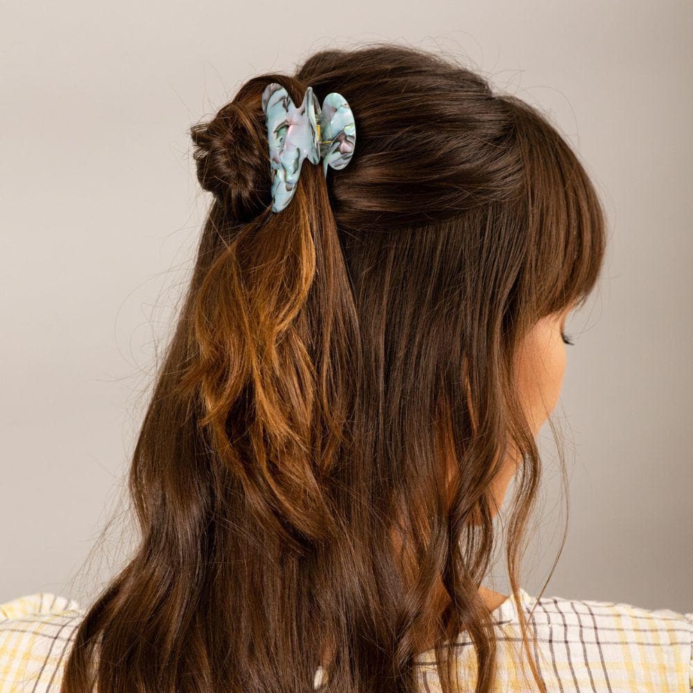 Small Hair Claw Clip Handmade French Hair Accessories at Tegen Accessories |Opal